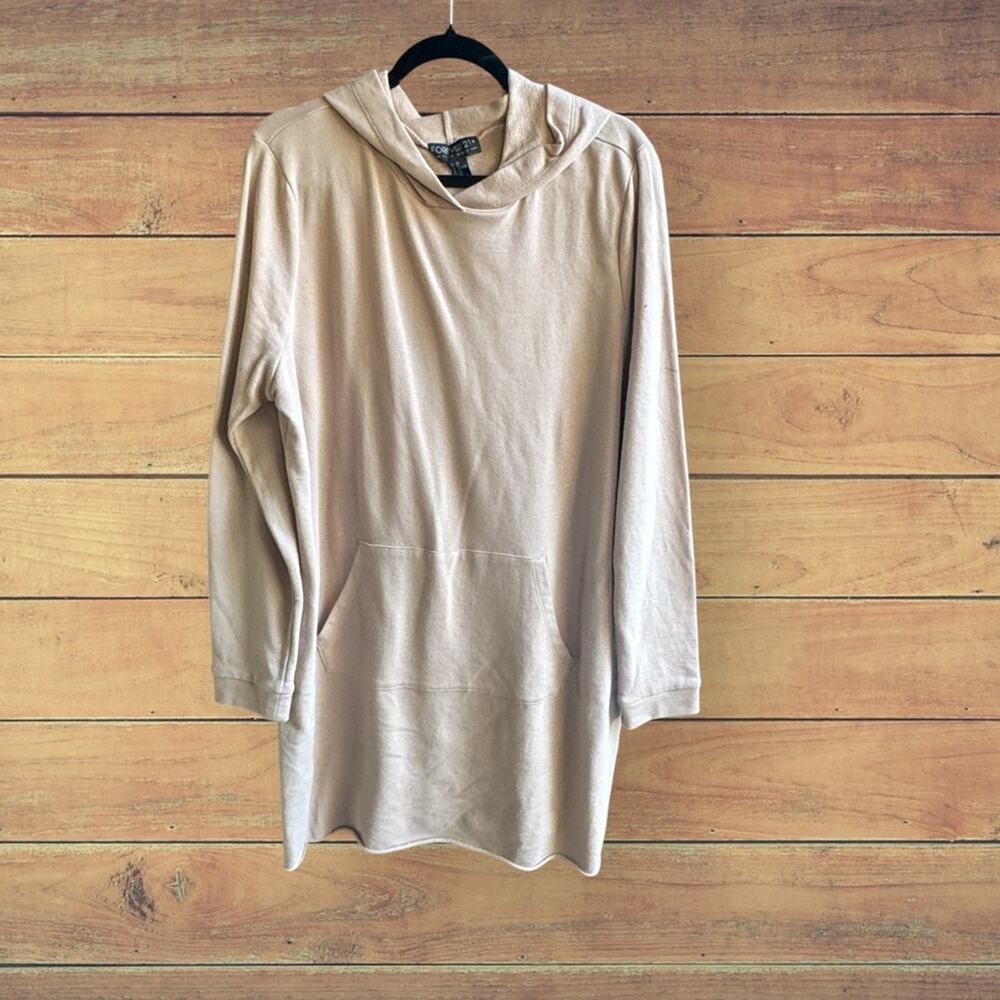 Forever 21+ hoodie sweater dress
